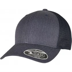 Шапка с козирка 110 Flexfit Melange Trucker heather/navy one size