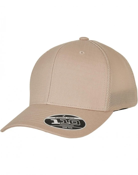 Шапка с козирка Embroidery 110 Flexfit Ripstop Mesh Cap khaki one size