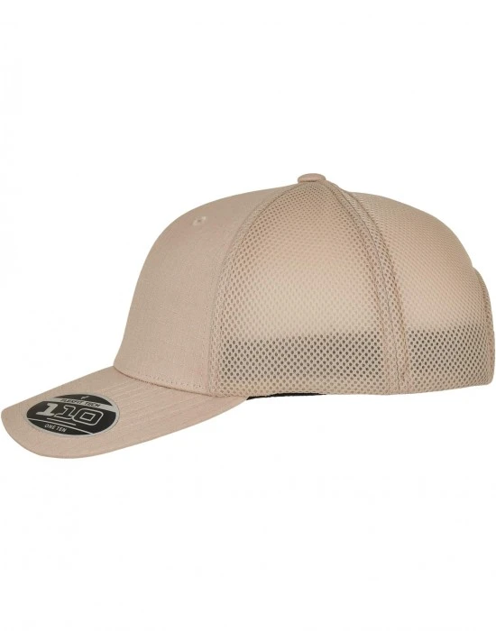 Шапка с козирка Embroidery 110 Flexfit Ripstop Mesh Cap khaki one size