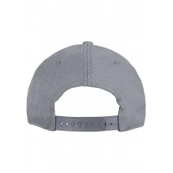 Шапка с козирка в сиво 110 Fitted Snapback 