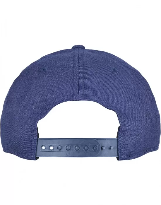 Шапка с козирка в тъмносиньо 110 Fitted Snapback, Шапки с козирка - Hoodstyle.bg