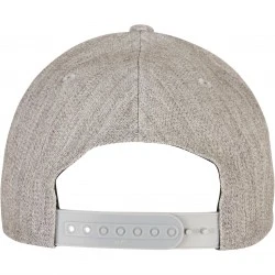 Шапка с козирка 110 Fitted Snapback heathergrey one size