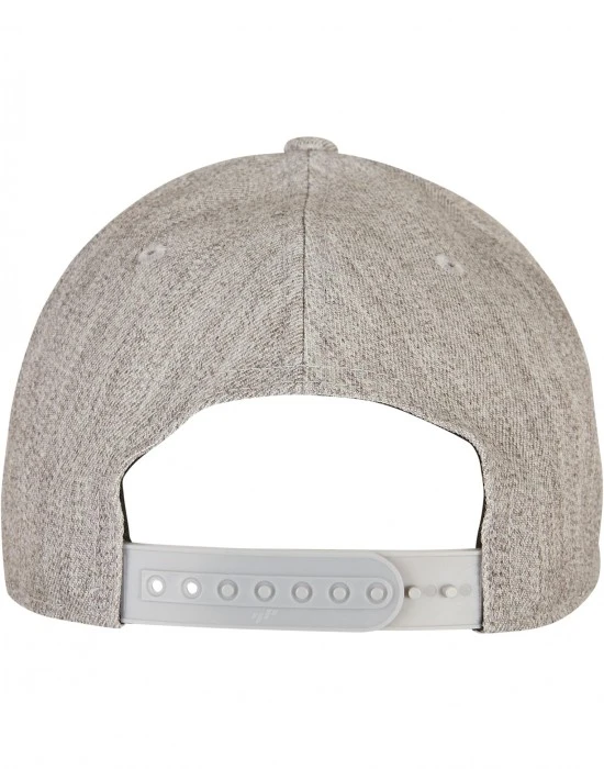 Шапка с козирка 110 Fitted Snapback heathergrey one size