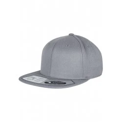 Шапка с козирка в сиво 110 Fitted Snapback 