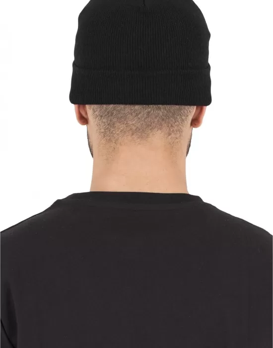 Шапка бийни в черен цвят Heavyweight Beanie, Шапки бийнита - Hoodstyle.bg