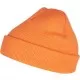 Шапка бийни в оранжев цвят Heavyweight Beanie, Шапки бийнита - Hoodstyle.bg