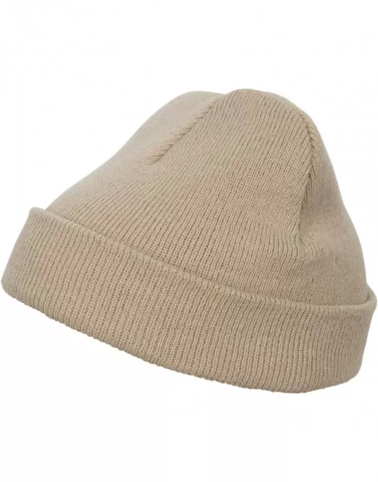 Шапка бийни в бежов цвят Heavyweight Beanie croissant, Шапки бийнита - Hoodstyle.bg