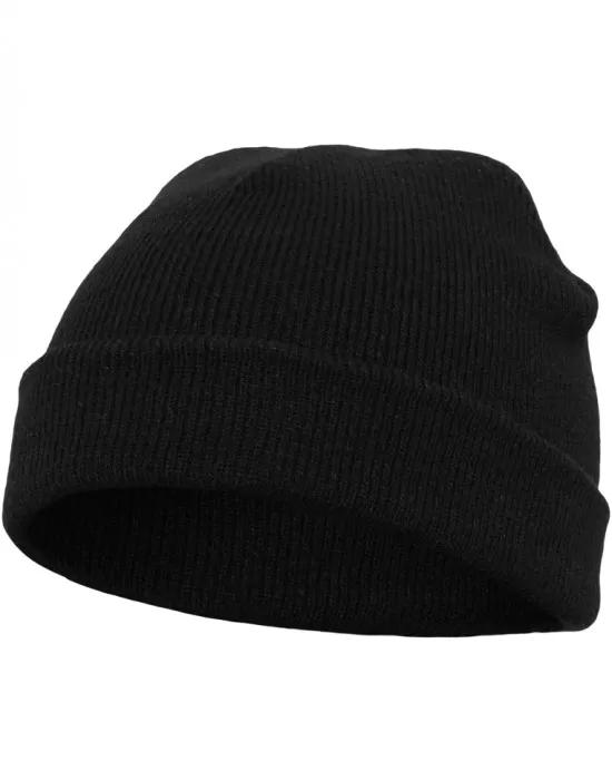 Шапка бийни в черен цвят Heavyweight Beanie, Шапки бийнита - Hoodstyle.bg