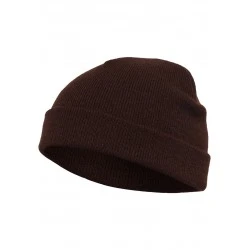 Шапка бийни в кафяв цвят Heavyweight Beanie 