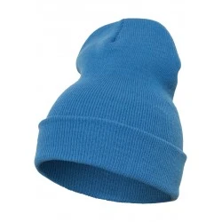 Шапка бийни в син цвят Heavyweight Long Beanie
