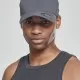 Шапка с козирка в тъмносиво Flexfit Delta, Шапки с козирка - Hoodstyle.bg