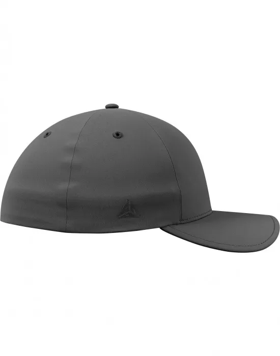 Шапка с козирка в тъмносиво Flexfit Delta, Шапки с козирка - Hoodstyle.bg