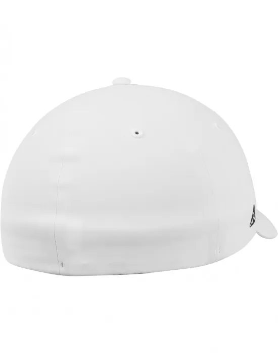 Шапка с козирка в бяло Flexfit Delta, Шапки с козирка - Hoodstyle.bg