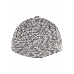 Шапка с козирка в сив меланж FLEXFIT DELTA UNIPANEL CAP melange silver 