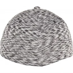 Шапка с козирка в сив меланж FLEXFIT DELTA UNIPANEL CAP melange silver 