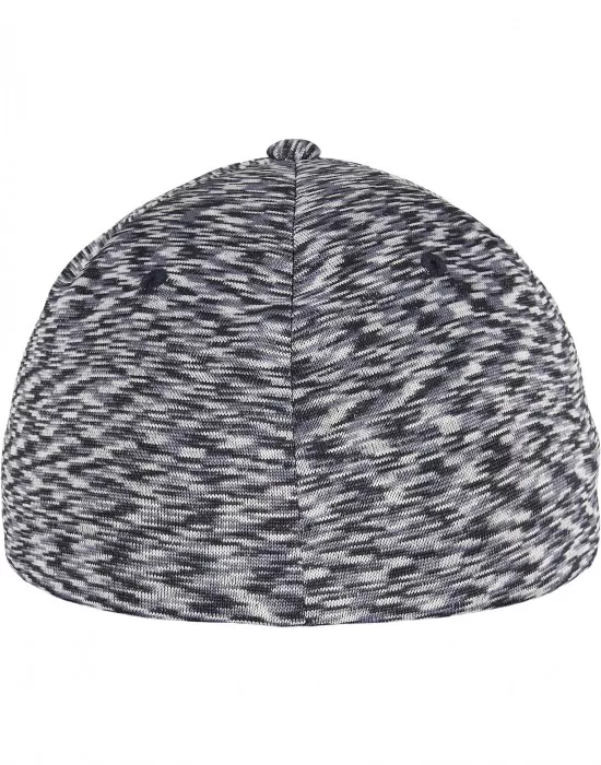Шапка с козирка в тъмносин меланж FLEXFIT DELTA UNIPANEL CAP melange navy, Шапки с козирка - Hoodstyle.bg