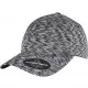 Шапка с козирка в тъмносин меланж FLEXFIT DELTA UNIPANEL CAP melange navy, Шапки с козирка - Hoodstyle.bg