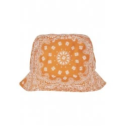 Шапка идиотка в оранжев бандана дизайн Bandana Print Bucket Hat 