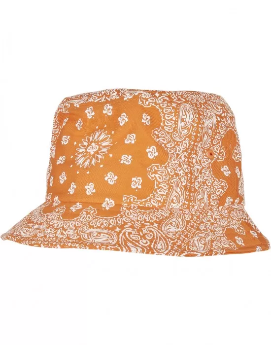 Шапка идиотка в оранжев бандана дизайн Bandana Print Bucket Hat, Идиотки - Hoodstyle.bg