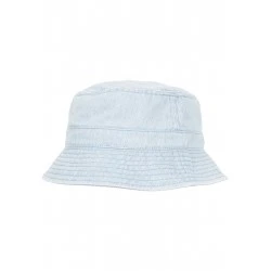 Дънкова шапка идиотка в син цвят Denim Bucket