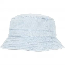 Дънкова шапка идиотка в син цвят Denim Bucket