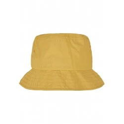 Шапка идиотка от водоотблъскаваща материя в жълт цвят Water Repellent Bucket Hat 