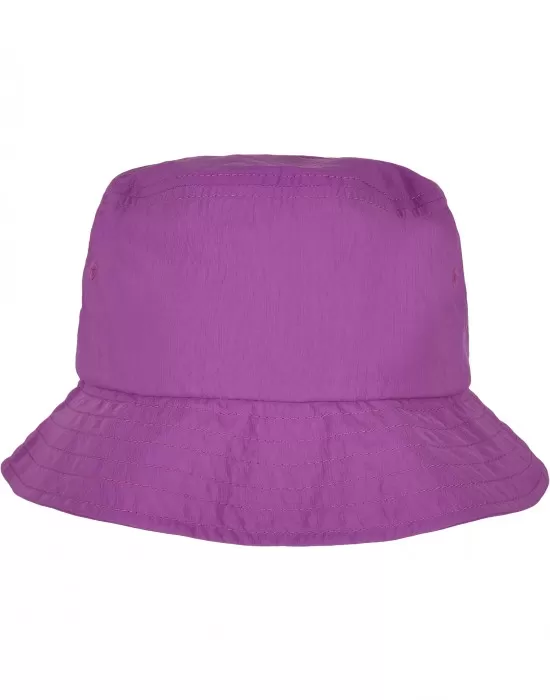 Шапка идиотка от водоотблъскваща материя в лилав цвят Water Repellent Bucket Hat, Идиотки - Hoodstyle.bg