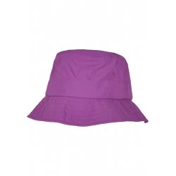 Шапка идиотка от водоотблъскваща материя в лилав цвят Water Repellent Bucket Hat 
