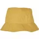 Шапка идиотка от водоотблъскаваща материя в жълт цвят Water Repellent Bucket Hat, Идиотки - Hoodstyle.bg