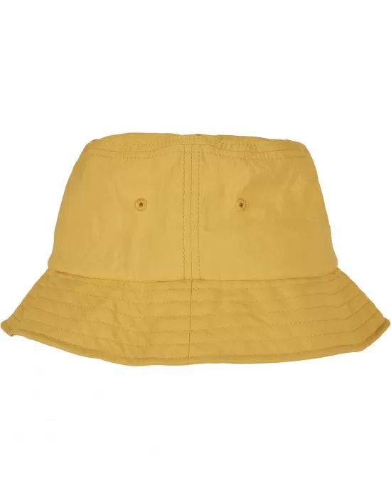 Шапка идиотка от водоотблъскаваща материя в жълт цвят Water Repellent Bucket Hat, Идиотки - Hoodstyle.bg