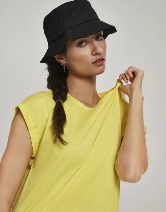 Шапка идиотка в черно Flexfit Cotton Twill Bucket Hat, Идиотки - Hoodstyle.bg