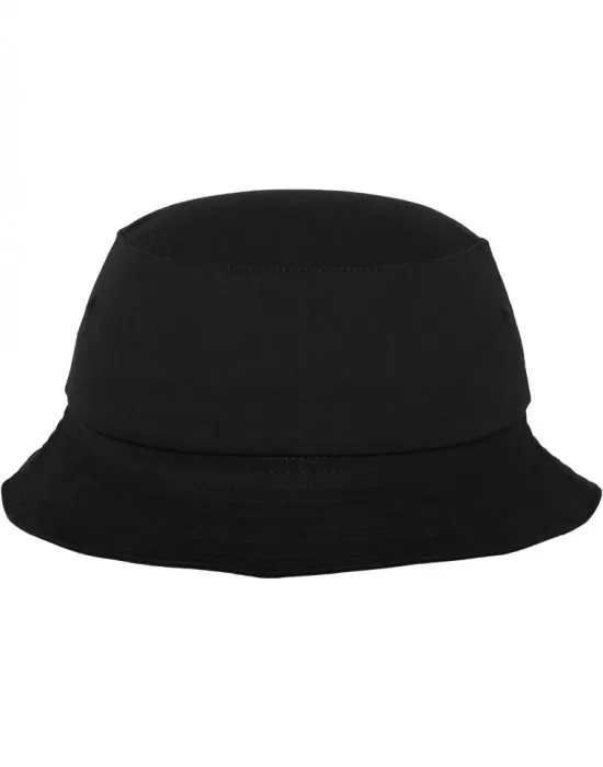 Шапка идиотка в черно Flexfit Cotton Twill Bucket Hat, Идиотки - Hoodstyle.bg