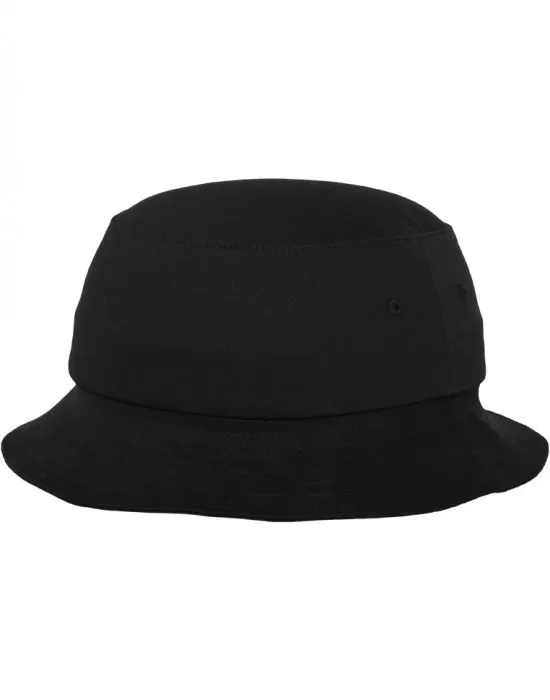 Шапка идиотка в черно Flexfit Cotton Twill Bucket Hat, Идиотки - Hoodstyle.bg