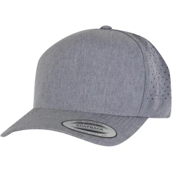 Шапка с козирка YP CLASSICS 5 Panel Snapckback heathergrey one size