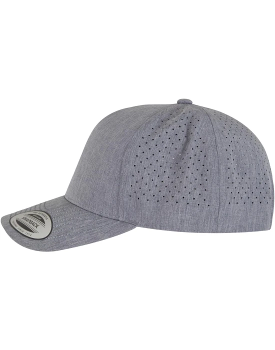 YP CLASSICS 5 Panel Snapckback heathergrey one size