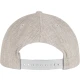 YP CLASSICS 5-PANEL PREMIUM CURVED VISOR SNAPBACK CAP heather grey one size