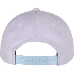 Шапка с козирка YP CLASSICS 5-PANEL PREMIUM CURVED VISOR SNAPBACK CAP light purple one size