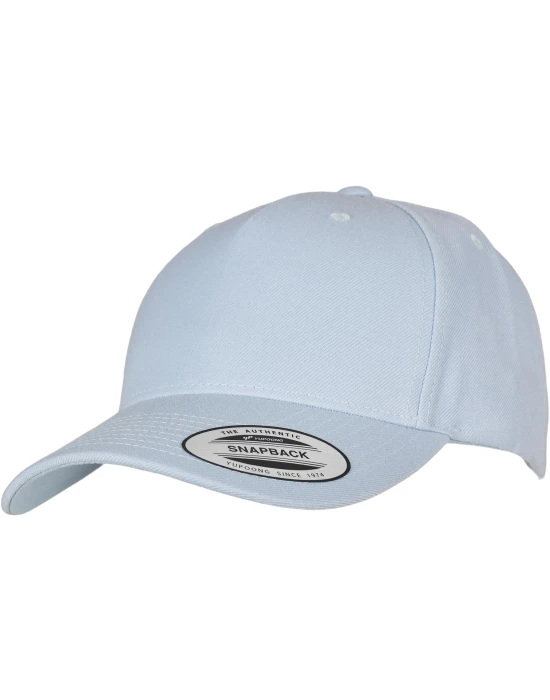 YP CLASSICS 5-PANEL PREMIUM CURVED VISOR SNAPBACK CAP ballad blue one size
