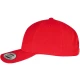 YP CLASSICS 5-PANEL PREMIUM CURVED VISOR SNAPBACK CAP red one size
