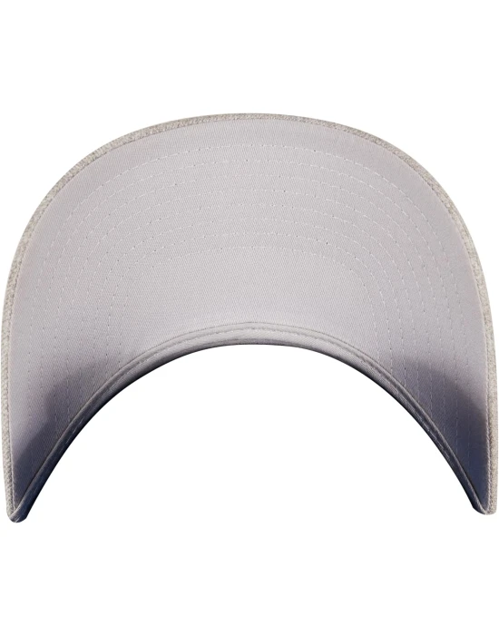 YP CLASSICS 5-PANEL PREMIUM CURVED VISOR SNAPBACK CAP heather grey one size