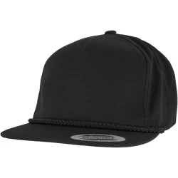 Шапка с козирка YP CLASSICS? CLASSIC POPLIN GOLF CAP black one size