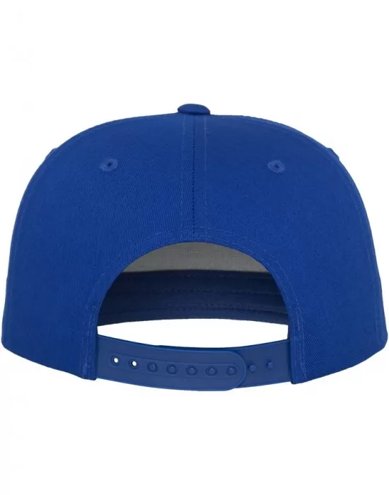 Шапка с козирка в синьо Classic 5 Panel Snapback, Шапки с козирка - Hoodstyle.bg