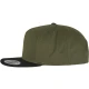 Classic 5 Panel Snapback olive/black one size