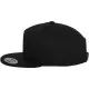 Шапка с козирка в черно Classic 5 Panel Snapback, Шапки с козирка - Hoodstyle.bg