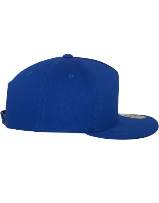 Шапка с козирка в синьо Classic 5 Panel Snapback, Шапки с козирка - Hoodstyle.bg
