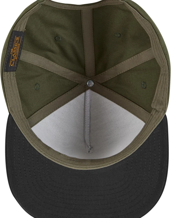 Classic 5 Panel Snapback olive/black one size