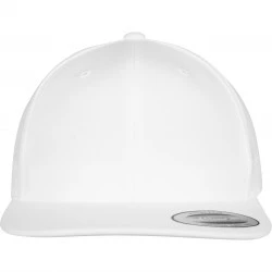 Шапка с козирка в бяло Bandana Tie Snapback 