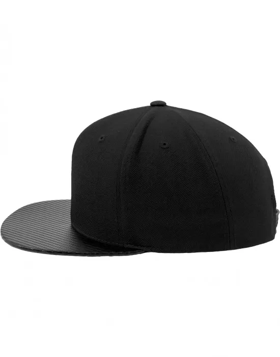 Шапка с козирка в черно Carbon Snapback, Шапки с козирка - Hoodstyle.bg