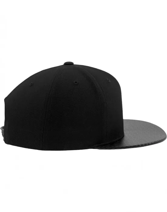 Шапка с козирка в черно Carbon Snapback, Шапки с козирка - Hoodstyle.bg