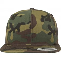 Шапка с козирка в камуфлажен цвят Camo Classic Snapback 